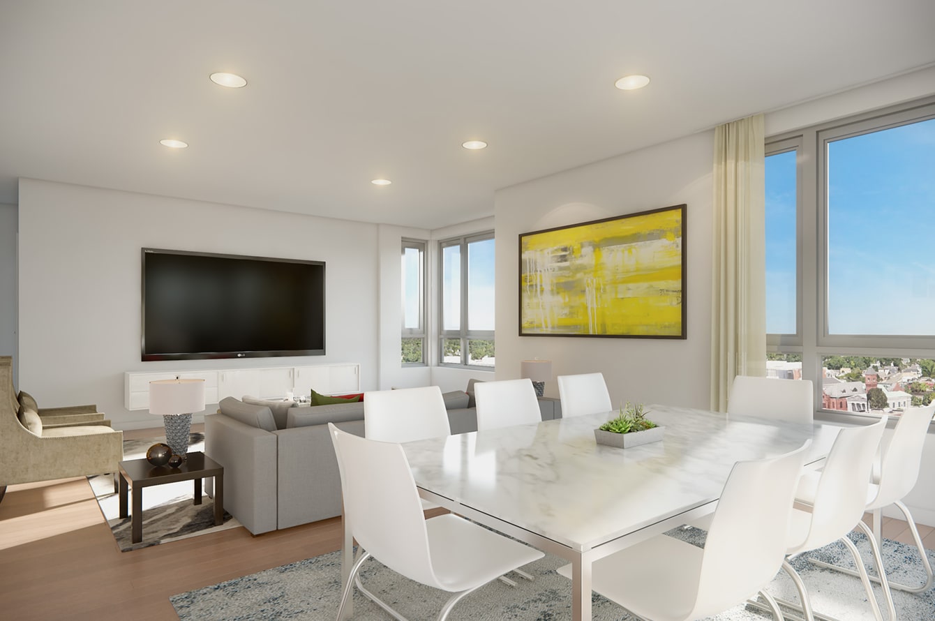 BRIX Condos - Salem, MA - Living Room