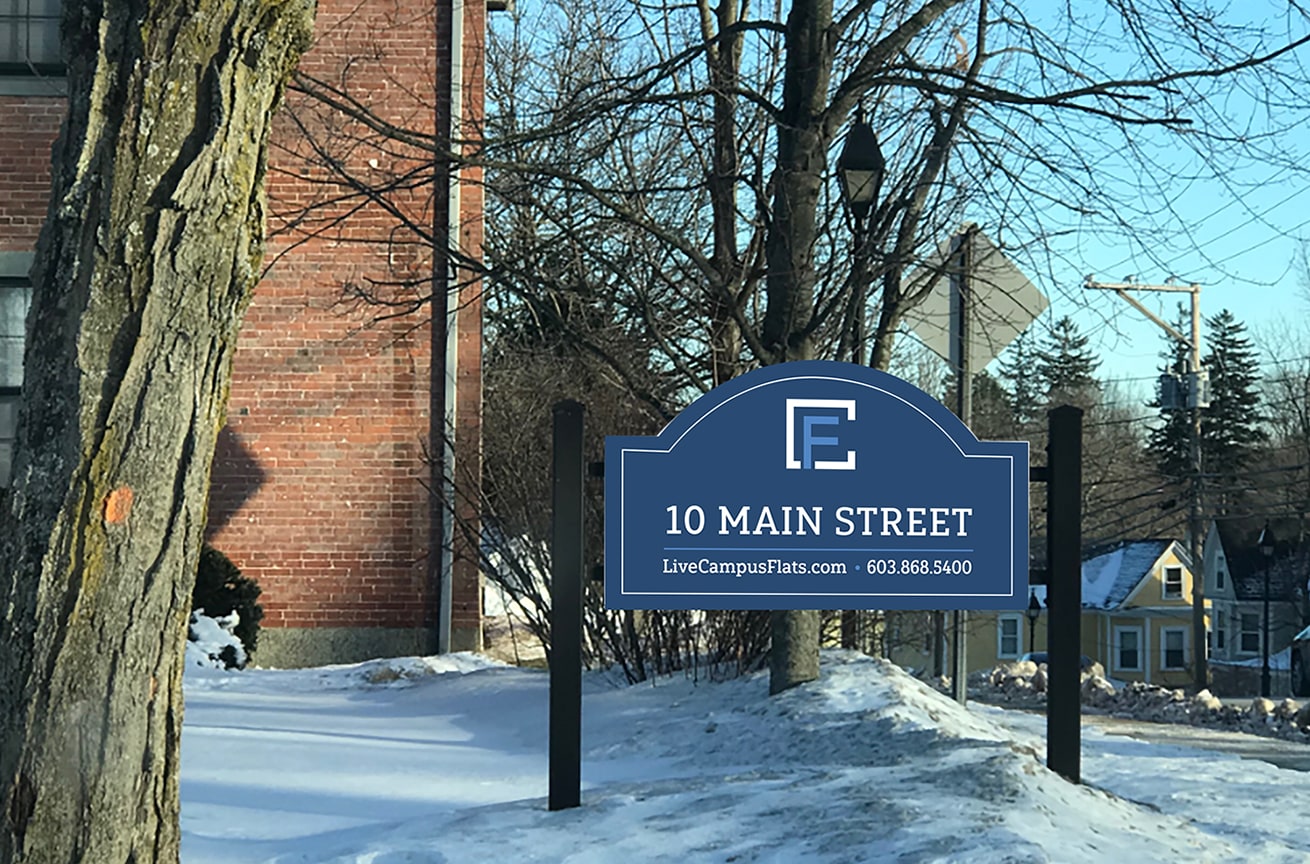 Campus Flats - Durham, NH - Branding / Signage