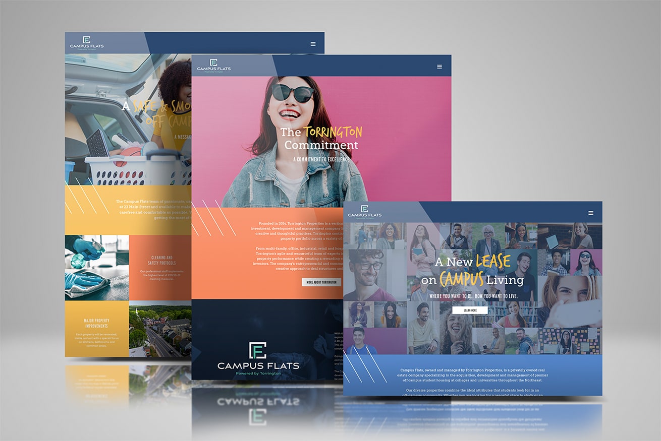 Campus Flats - Durham, NH - Website Design