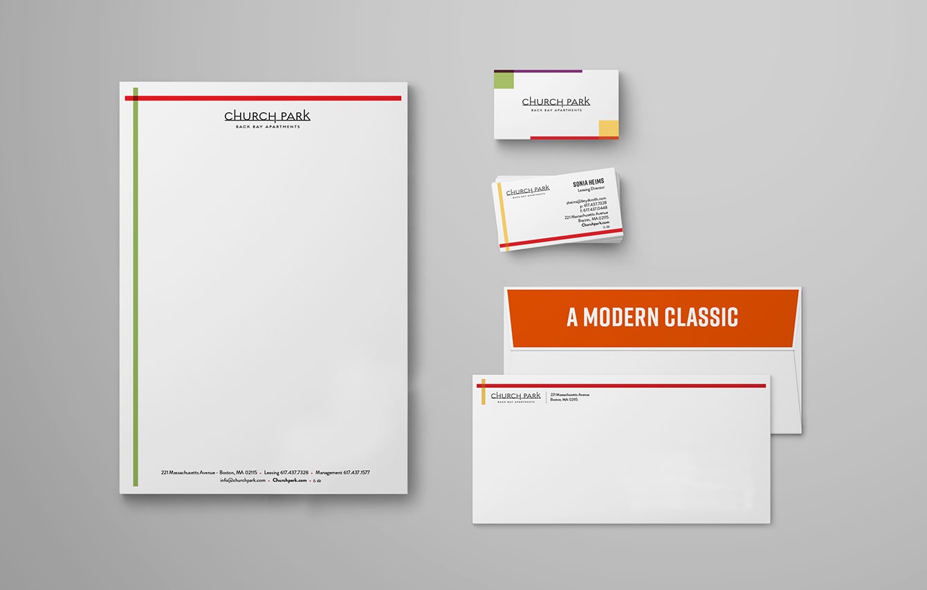 Church Park - Boston, MA - Stationery