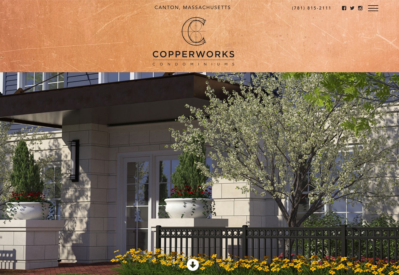 Copperworks - Canton, MA - Website Design