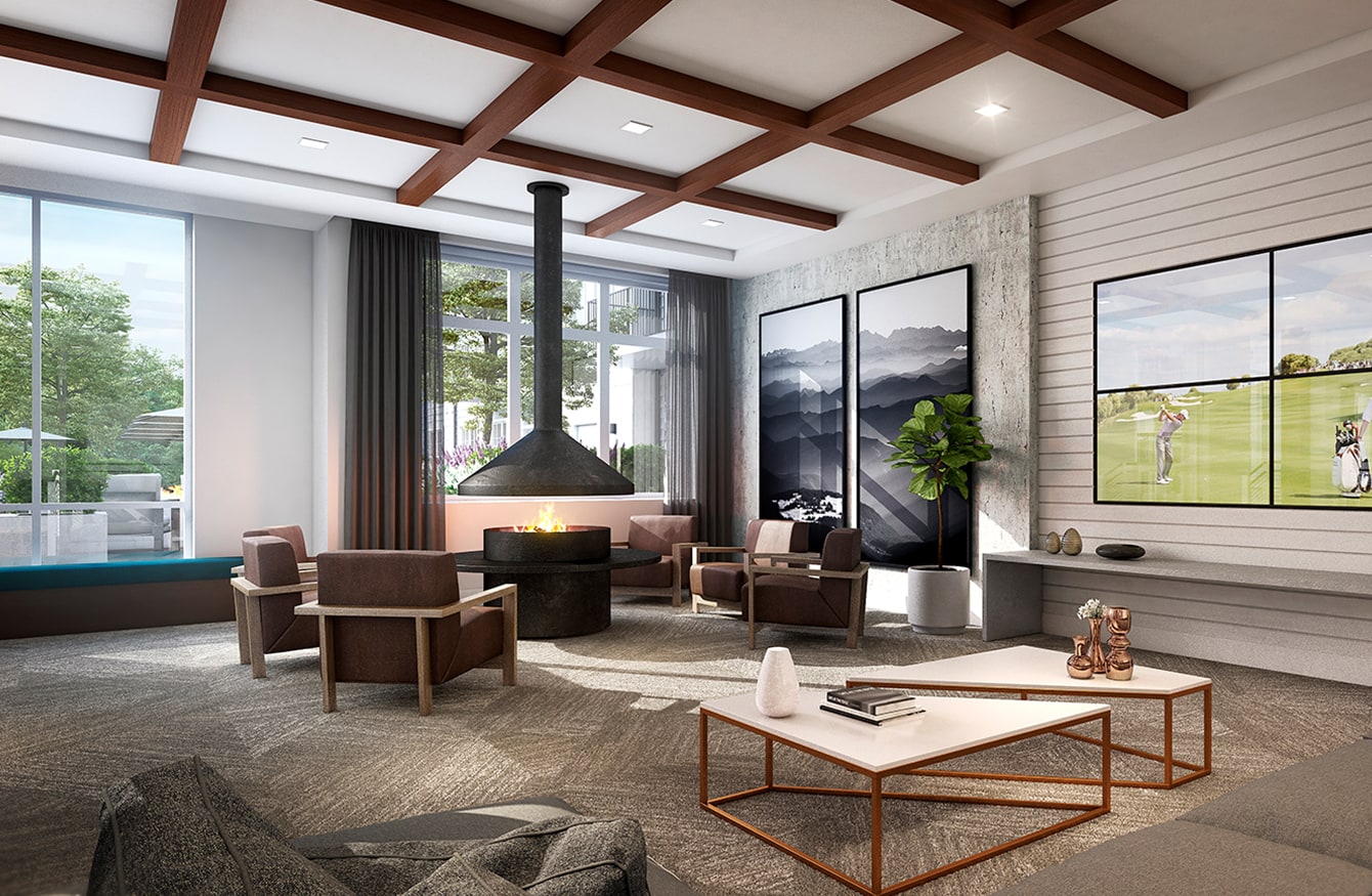 The Cove Apartments - Sunken Lounge