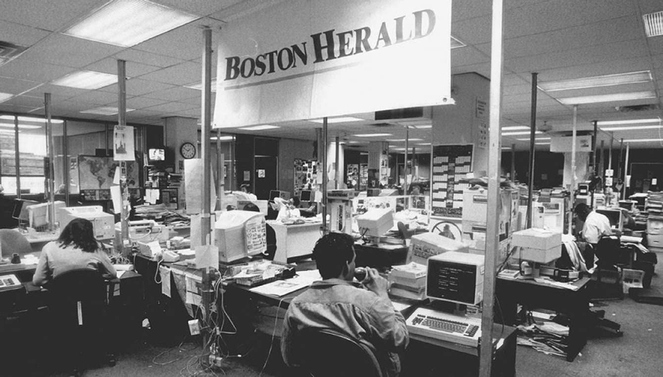 Ink Block is on the site of the old Boston Herald Building