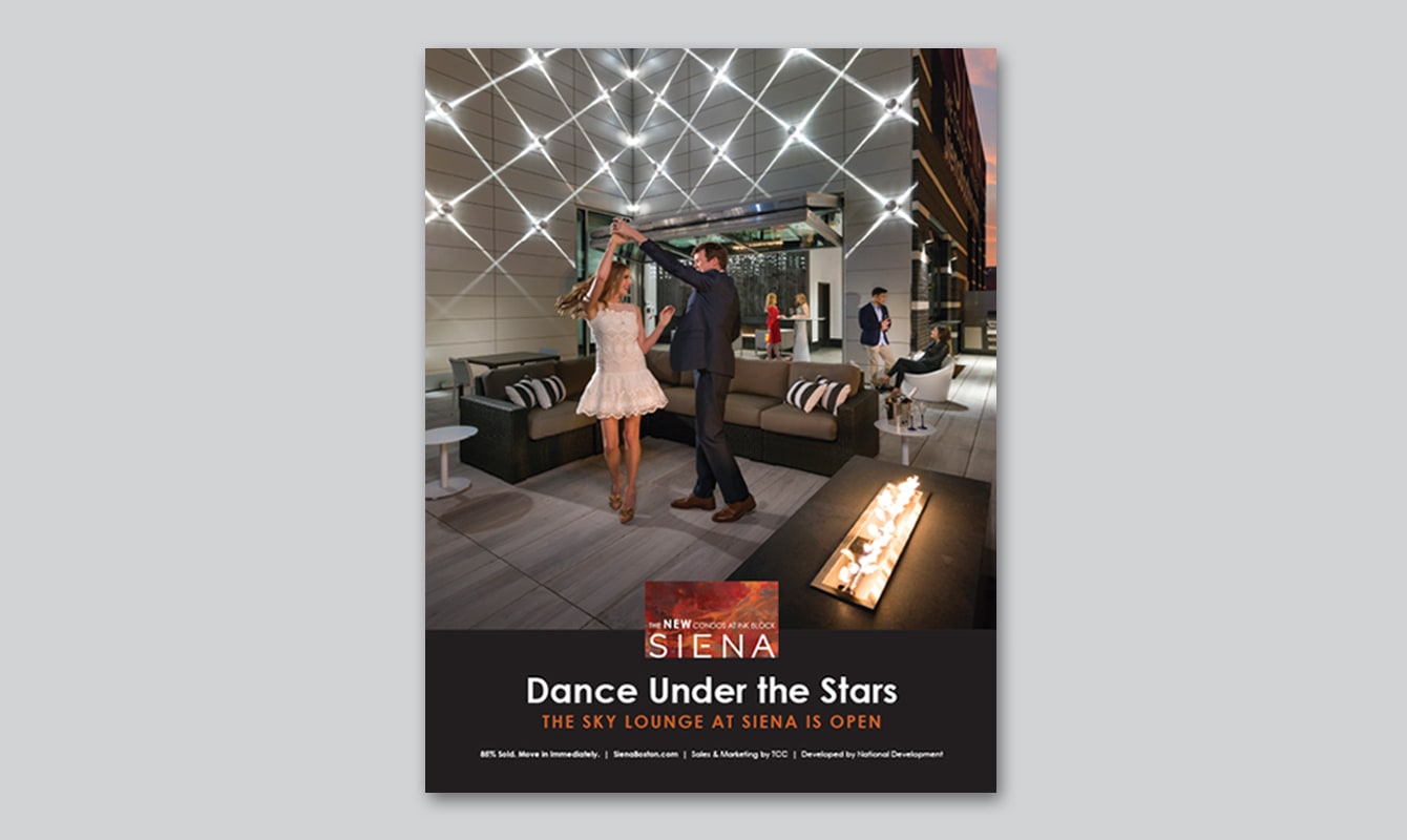 Siena - Print Advertisement in Boston Magazine