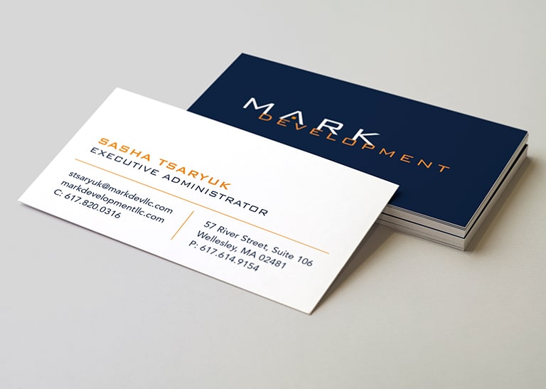 Mark Development - Boston/NYC - Business Cards