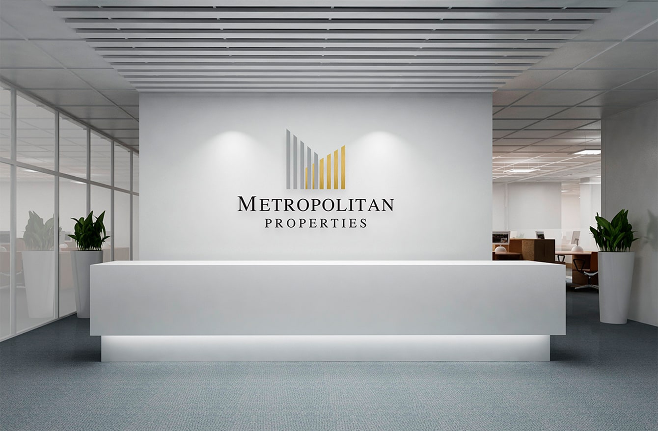Metropolitan Properties - Branding Office Entry