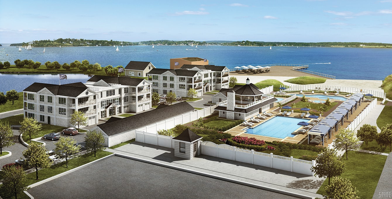 Newport Beach Club - Newport, RI - Renderings