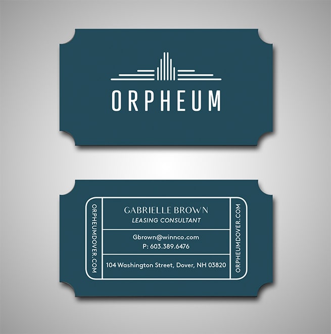 Orpheum - Dover, NH - Branding