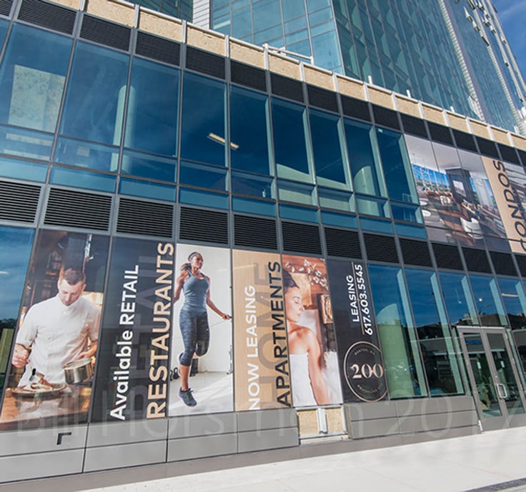 Pierce - Fenway, Boston, MA - Exterior Signage