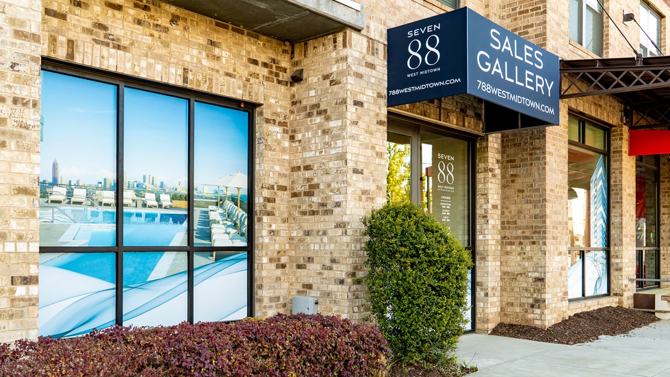 Seven88 Atlanta - Sales Gallery Exterior