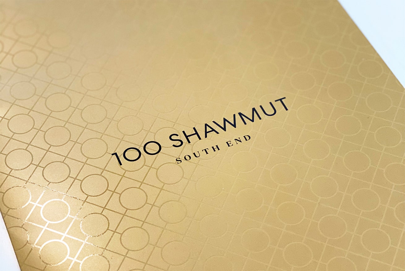 100 Shawmut - South End Boston - Brochure Cover