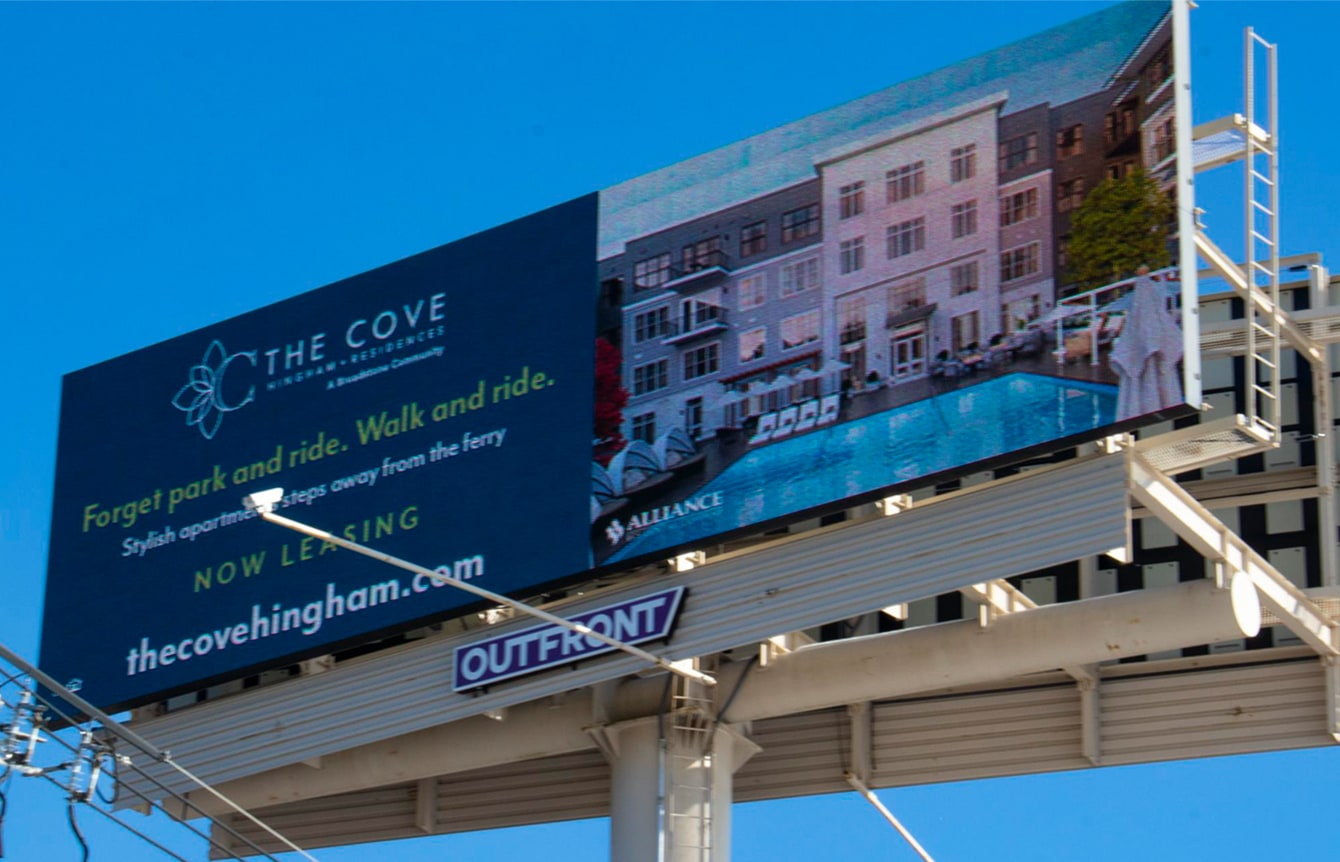The Cove Apartments - Billboard