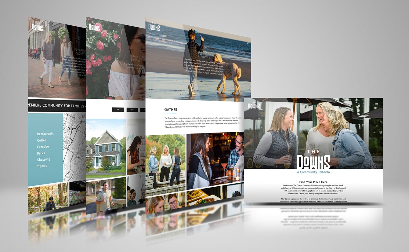 The Downs - Scarborough, Maine - Website Design and Development