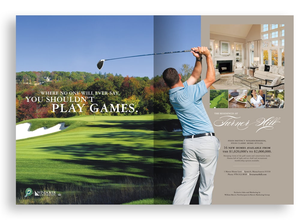 The Residences at Turner Hill - Ipswich, MA - Print Ad