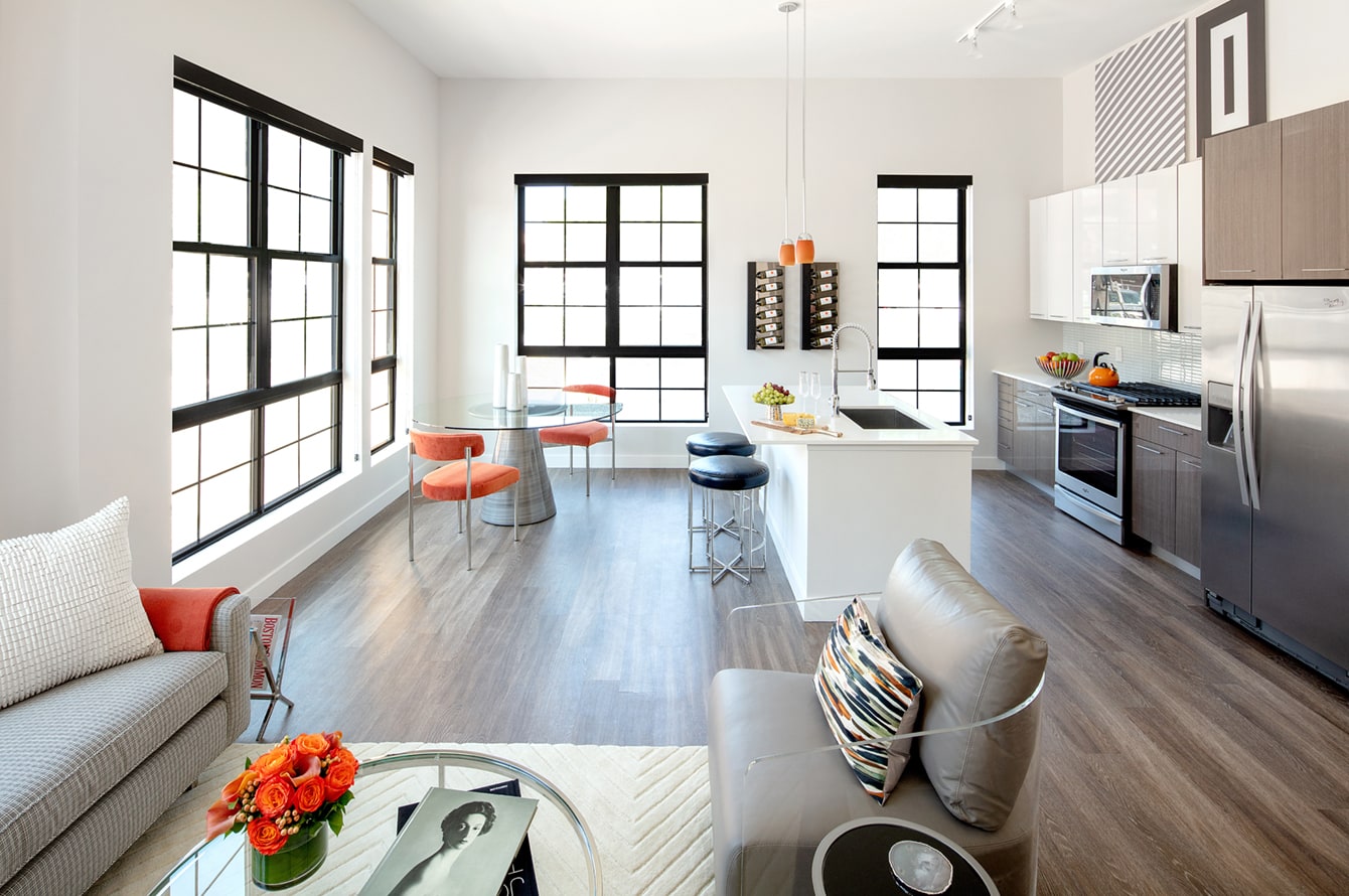 The Edison Apartments Living Room Photo